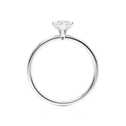 1 CT Marquise Solitaire Lab Grown Diamond Engagement Ring