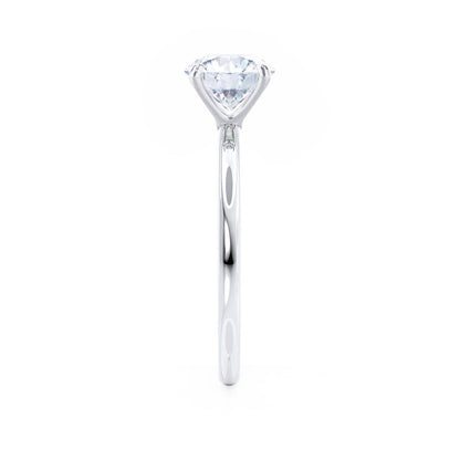 1.2  CT Radiant Solitaire Lab Grown Diamond Engagement Ring