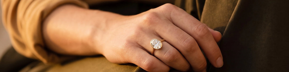 Bezel Engagement Rings