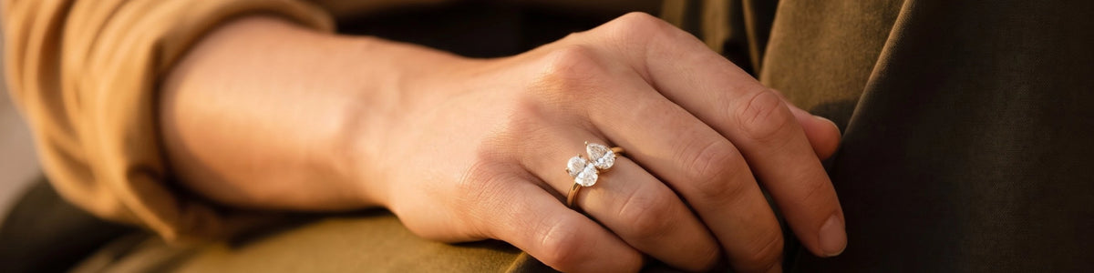 Toi et Moi Engagement Rings